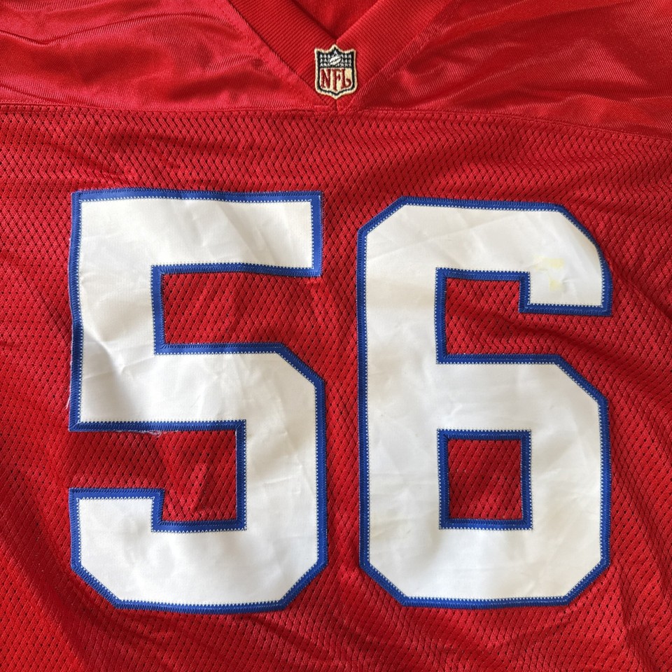Custom Andre Tippett Red New England Patriots Jersey – Sizes M To 2XL, Stitched & Unbranded
