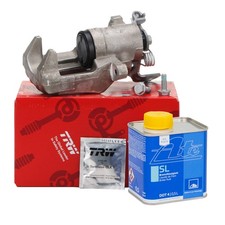 TRW Bremssattel + ATE Bremsflüssigkeit für AUDI A3 LEON VW GOLF 5 6 hinten links