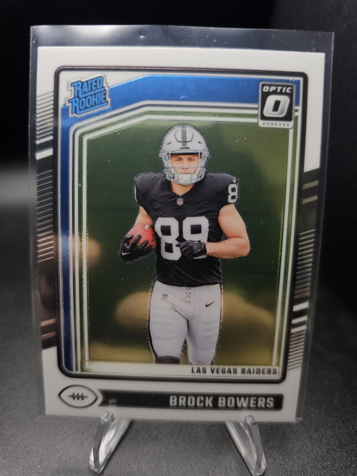 2024 Donruss Optic Brock Bowers RC Rated Rookie #215