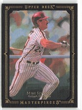 2008 Upper Deck Masterpieces - Mike Schmidt - Black Paper Framed #112 HOF