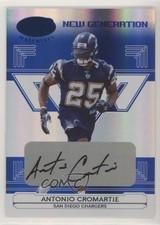 2006 Leaf Certified Materials New Generation 31/75 Antonio Cromartie Auto 0q3