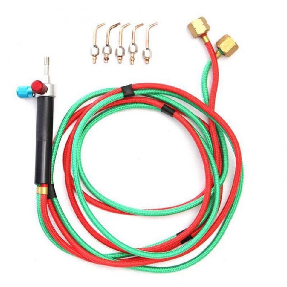 Jewelry Jewelers Gas Torch Kit w/ 5 Tips Welding Soldering Micro ...