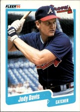 Fleer Corp. Baseball Card 1990 # 579 Jody Davis