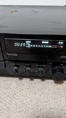 Gx-Z6100 Stereo Cassette Deck A&D Power Confirmed Vintage Audio