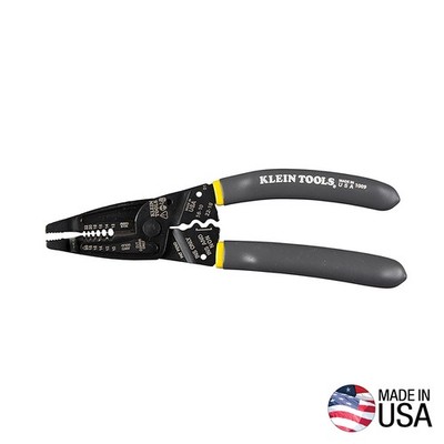 KLEIN TOOLS 1009 Klein-Kurve Long-Nose Wire Stripper, Wire Cutter, Crimping Tool