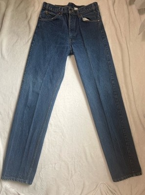Vintage Levi s 505 Jeans W34 L34 Orange Tab Made in USA 100% Cotton Straight Leg
