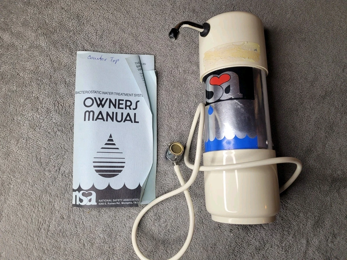 Under Sink Counter Water Filter (Replaces NSA Model 100S* & NSA  NSA BACTERIOSTATIC WATER TREATMENT UNIT SYSTEM Model 300H NEVER USED main image 1
