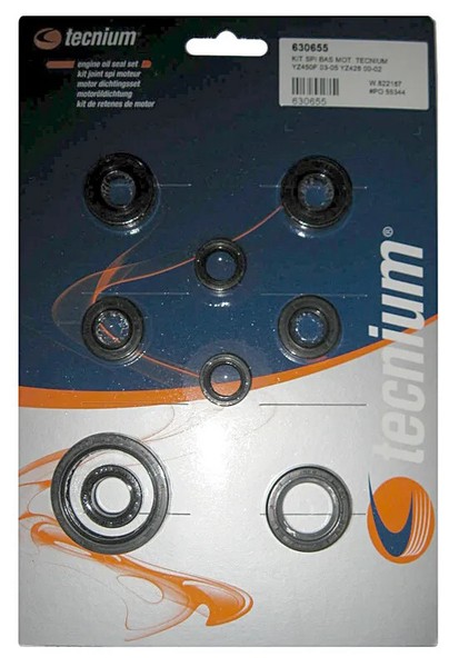 Tecnium Satz Motor-Simmerringe FüR Yamaha WR 400 F (CH02) 1998-image
