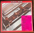 THE BEATLES 1962-1966 The Red Album 2LP 1973 Capitol pressing HYPE STICKER EX