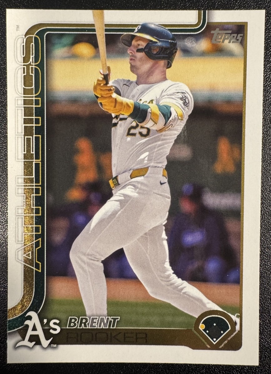 オールスター出場　Brent Rooker 3枚セット(直筆２枚) MLB 2025 Topps Series 1 #129 Brent Rooker Athletics | eBay