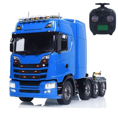 Flysky Radio 1/14 RC Traktor LKW 770S Lastwagen 8x8 Fahrzeug Achse Sperren Ton