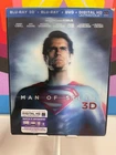 Man of Steel (3D Blu-ray + Blu-Ray *no digital) w/lenticular slipcover