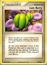 Lum Berry Uncommon Emerald 78/106 LP tcga+ Normal on eBay