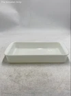 Pyrex 232 White Opal Milk Glass Rectangle Casserole Baking Dish Or Loaf Pan
