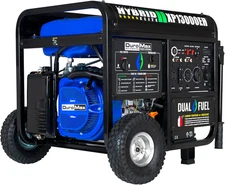 13,000W Portable Hybrid Dual Fuel Powered Generator with Electric Start 24HRsale