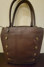Brooks Brothers Bordeaux Large Leather Purse/...