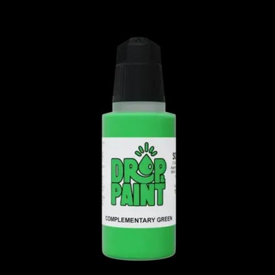 DROP & PAINT COMPLEMENTARY GREEN Bottles (17 mL) | englisch | SCALE75 PAINTS