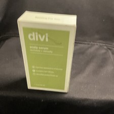 Divi Scalp Serum Revitalize  Detoxify 1 Oz 30 mL Full Size For Thin Hair B95-78