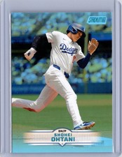 2025 Stadium Club #58 Shohei Ohtani Light Blue Foil