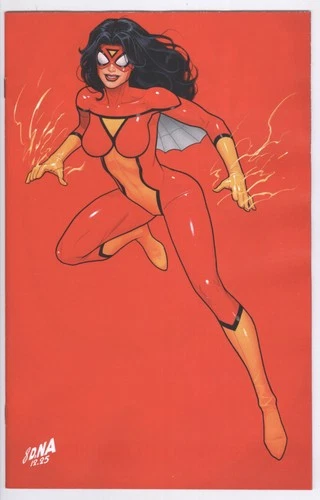 Amazing Spider-Man #22 (2026) VF/NM 1:50 NAKAYAMA Color Block Red Virgin Variant