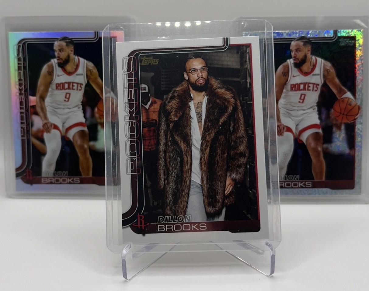 2025-26 Topps - Dillon Brooks #181 Golden Mirror Image Variations