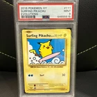 2016 Pokemon XY Evolutions Surfing Pikachu Card #111 PSA 9