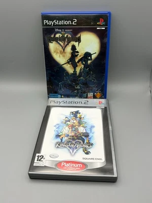 Kingdom Hearts + Kingdom Hearts I – PlayStation 2 PS2 – Bon état – CIB – PAL FR - Photo 1/4