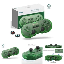 8Bitdo Sn30 Pro Wireless Bluetooth Controller Jade Green Hall Effect Joystick