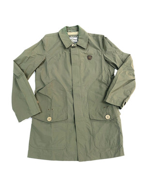 Übergangsjacke Damen Love Moschino; Gr. 46; Olivgrün; Neu