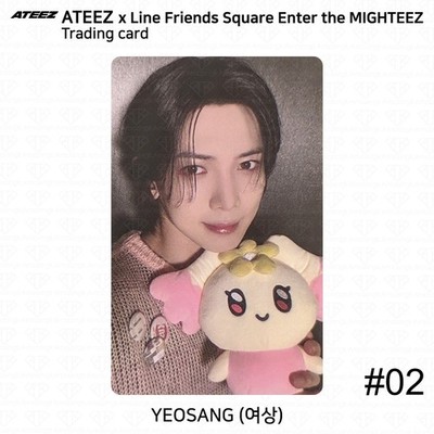 ATEEZ LINE FRIENDS Enter the Mighteez POP-UP Trading Card KPOP K