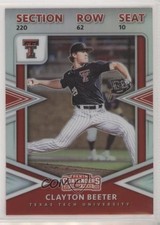 2020 Panini Elite Extra Edition College Tickets Holo Prizm Clayton Beeter 3l7