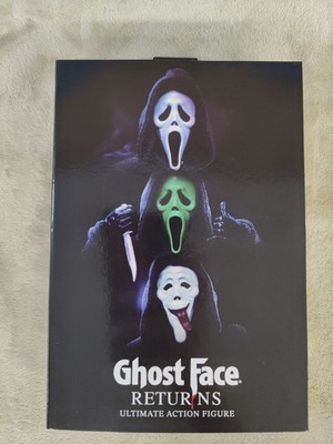 NECA Ultimate Ghost Face Returns New 2026 Scary Movie Scream Figure Ghostface