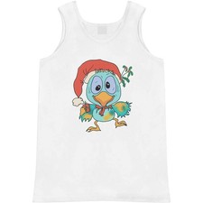 'Funny Bird At Christmas' Adult Vest / Tank Top AV049175 