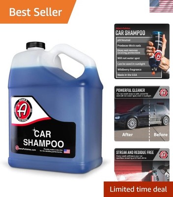 128 Fluid Ounces of pH Balanced Car Wash Shampoo - Ultimate Auto Detailing Soap
