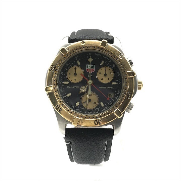 TAG Heuer Professional Men's Black Watch - CE1120 for sale online