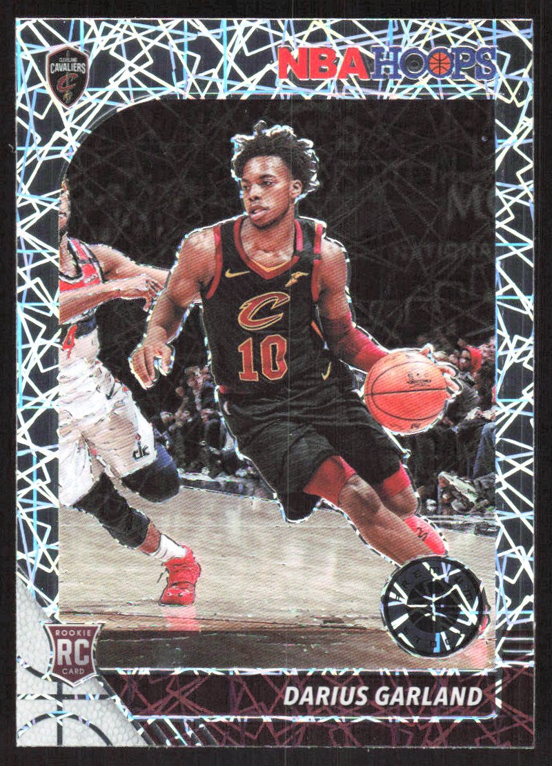 6828F 2019-20 Hoops Premium Stock #251 Darius Garland Prizms Silver Laser