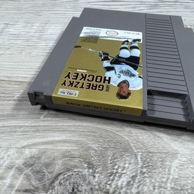 Wayne Gretzky Hockey WHITE JERSEY Nintendo NES Original Game 1985 Tested