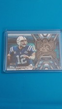 2014 Topps QB Club Andrew Luck Commemorative Relic /25 Indianapolis Colts