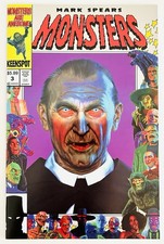 Mark Spears Monsters 3 CVR D  Dracula Anniversary Variant 2025 1st Print 
