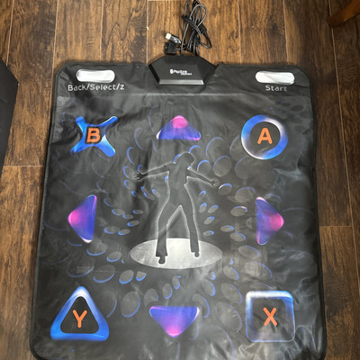 Datel universal dance pad/mat deluxe with memory foam PS2/XBOX/GAMECUBE Used