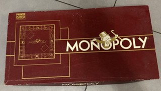 Jeu société MONOPOLY classique ancien VINTAGE édition 1970 PARKER COMPLET