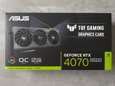 ASUS TUF Gaming RTX 4070 Super OC *Hervorragender Zustand* 12GB GDDR6X