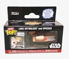 Funko Bitty POP!  Star Wars - Luke Skywalker with Land Speeder- NIB & Ships Free