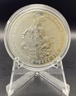 2025 (2028) Zombucks World Zombull BU 1oz 0.999 Silver Round/Coin in Capsule