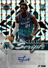 2021-22 Panini Mosaic JT Thor #RS-JTH Rookie Scripts Charlotte Hornets 29P