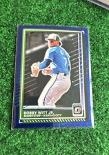 2025 Panini Donruss - Optic Bobby Witt Jr. #27 Blue Velocity Prizm