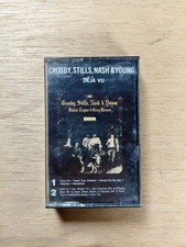 Crosby, Stills, Nash  Young   Deja Vu Classic Rock Cassette Tape 