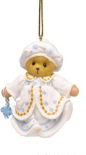 Cherished Teddies Bear with Stars Christmas Ornament 4034606 NEW T