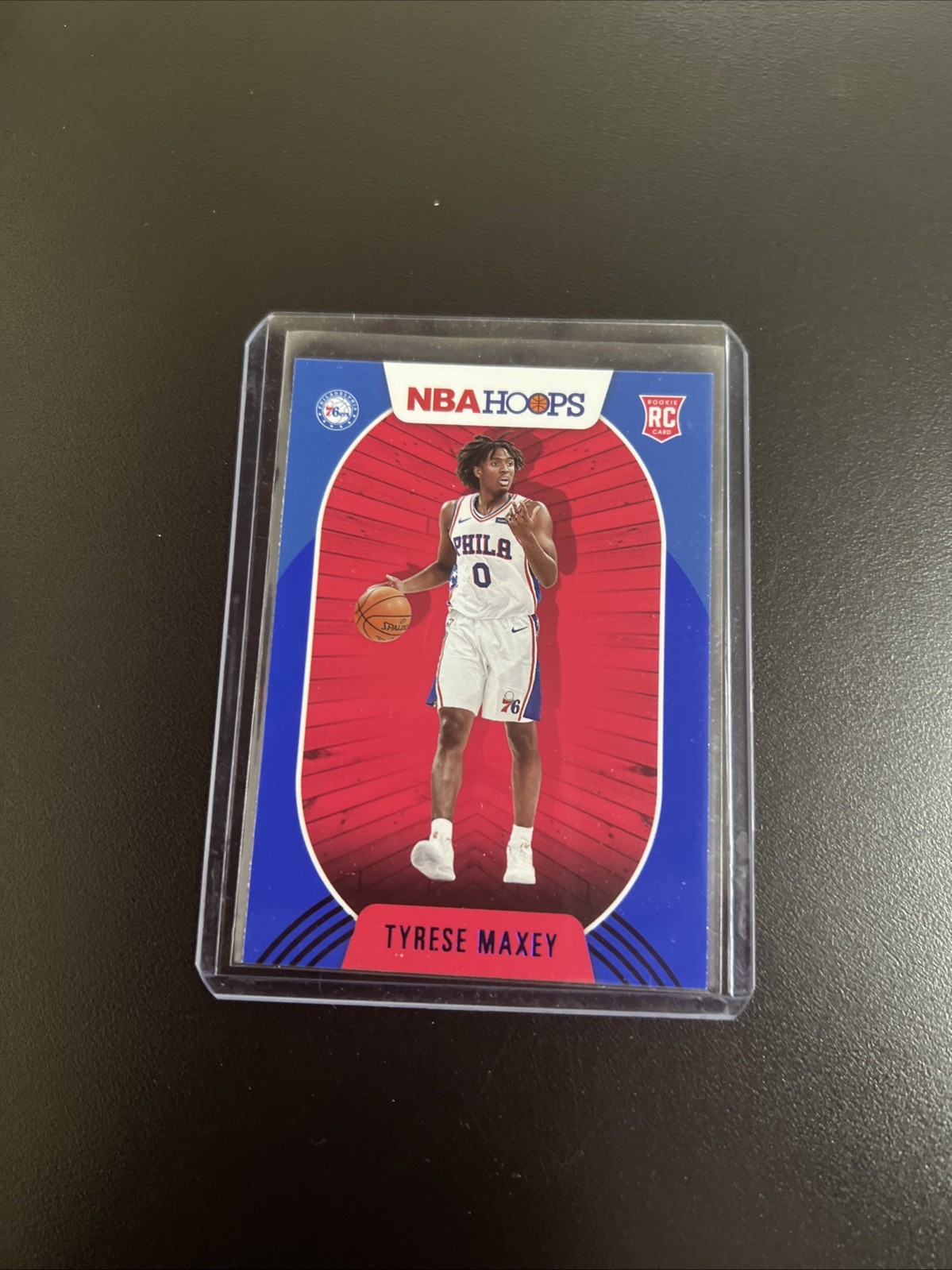 2020-21 Panini NBA Hoops - Tyrese Maxey #207 Blue (RC)