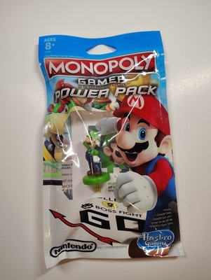 Monopoly Gamer Power Pack Figure Luigi Nintendo Hasbro Brand New Sealed